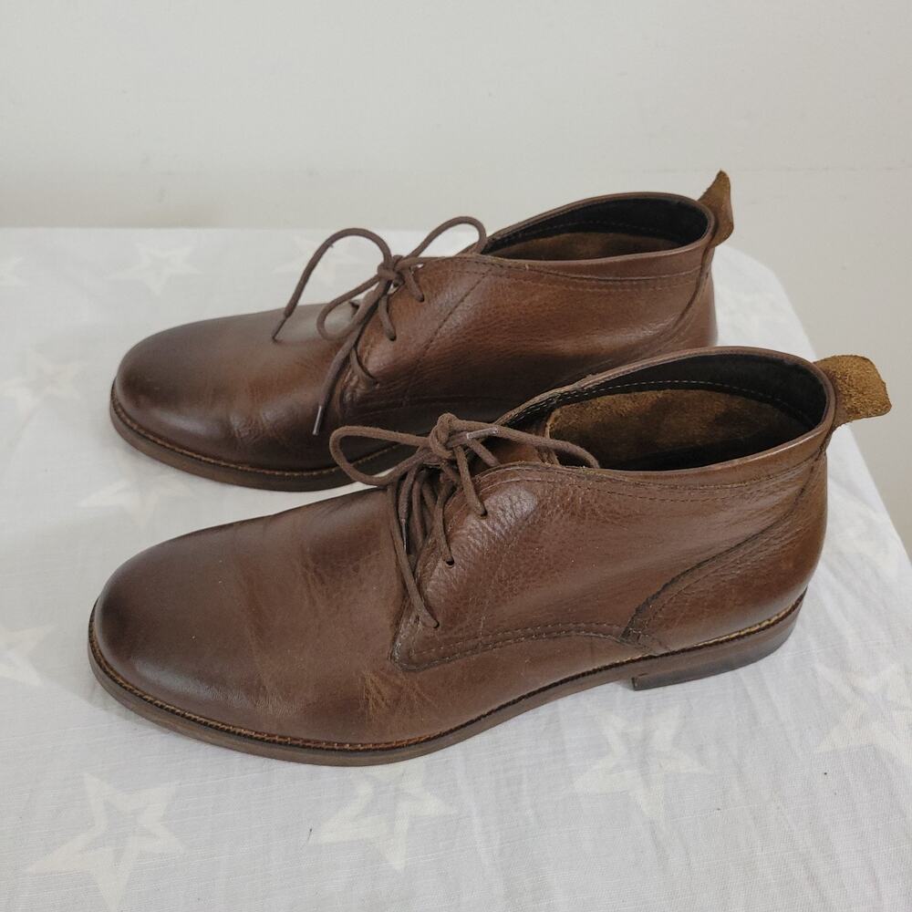 Cole Haan Leather Boot in Brown Size 11M C11847 E15 MADE ININDIA